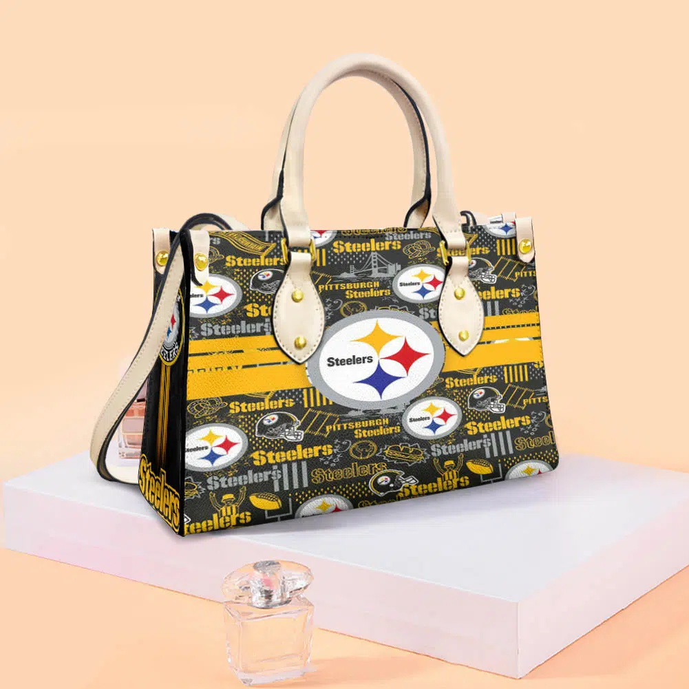 Pittsburgh steelers luxury handbag leather bag for women