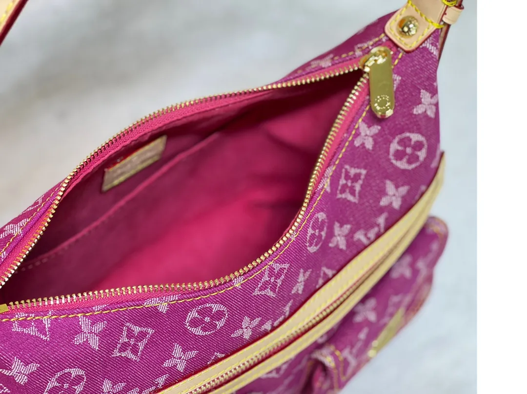 Louis Vuitton Baggy Denim Handbag