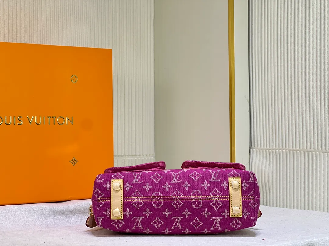 Louis Vuitton Baggy Denim Handbag