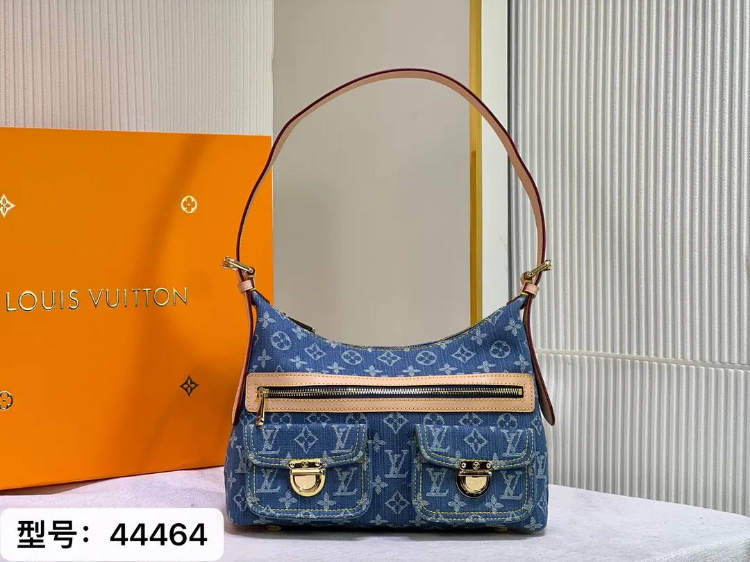 Louis Vuitton Baggy Denim Handbag