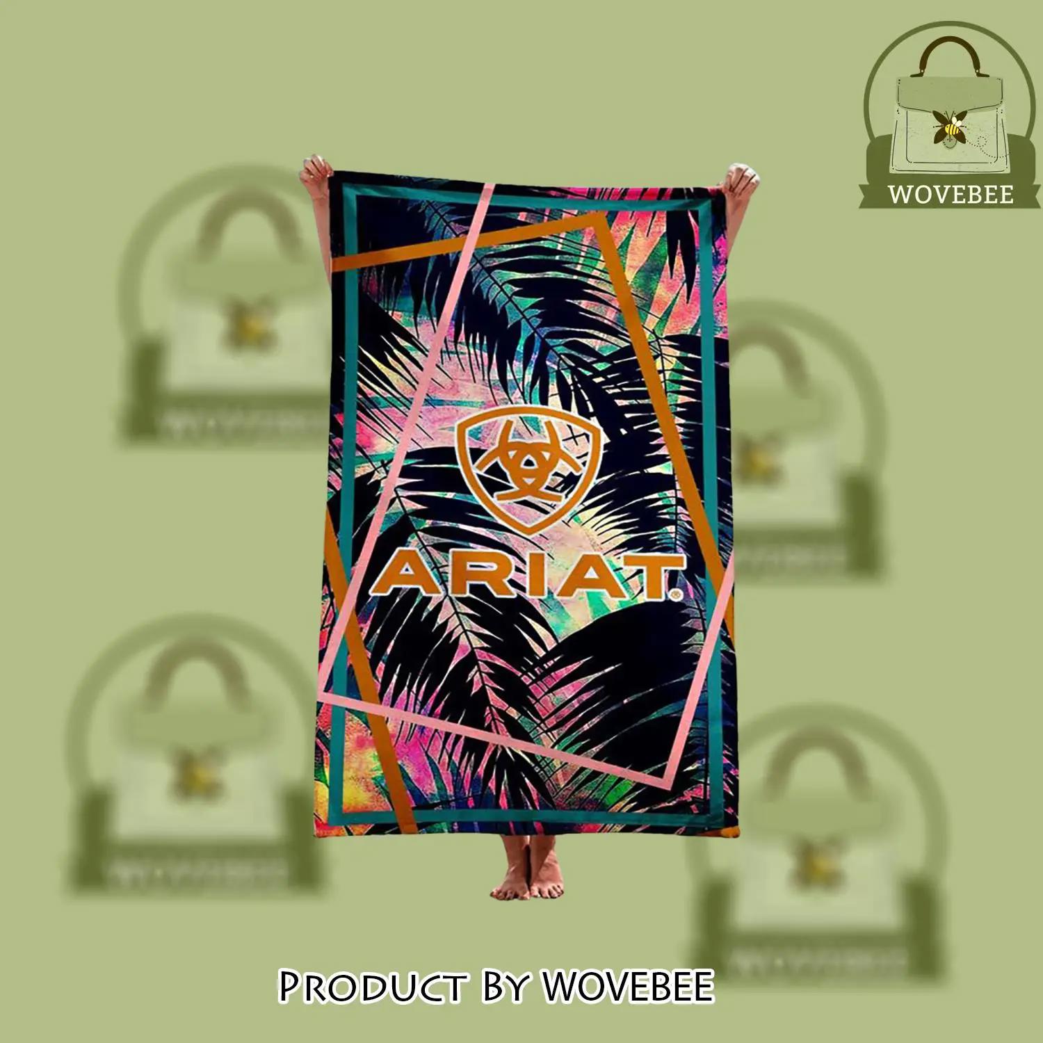 Ariat soft cotton bath large beach towel for women - wvb-bt-157157