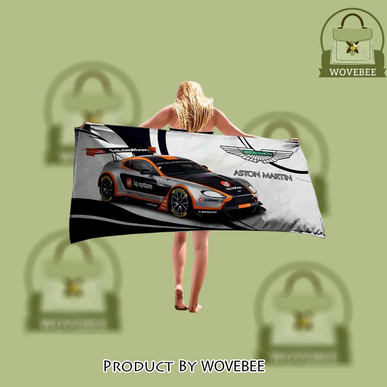 Aston martin soft cotton bath large beach towel for women - wvb-bt-637177