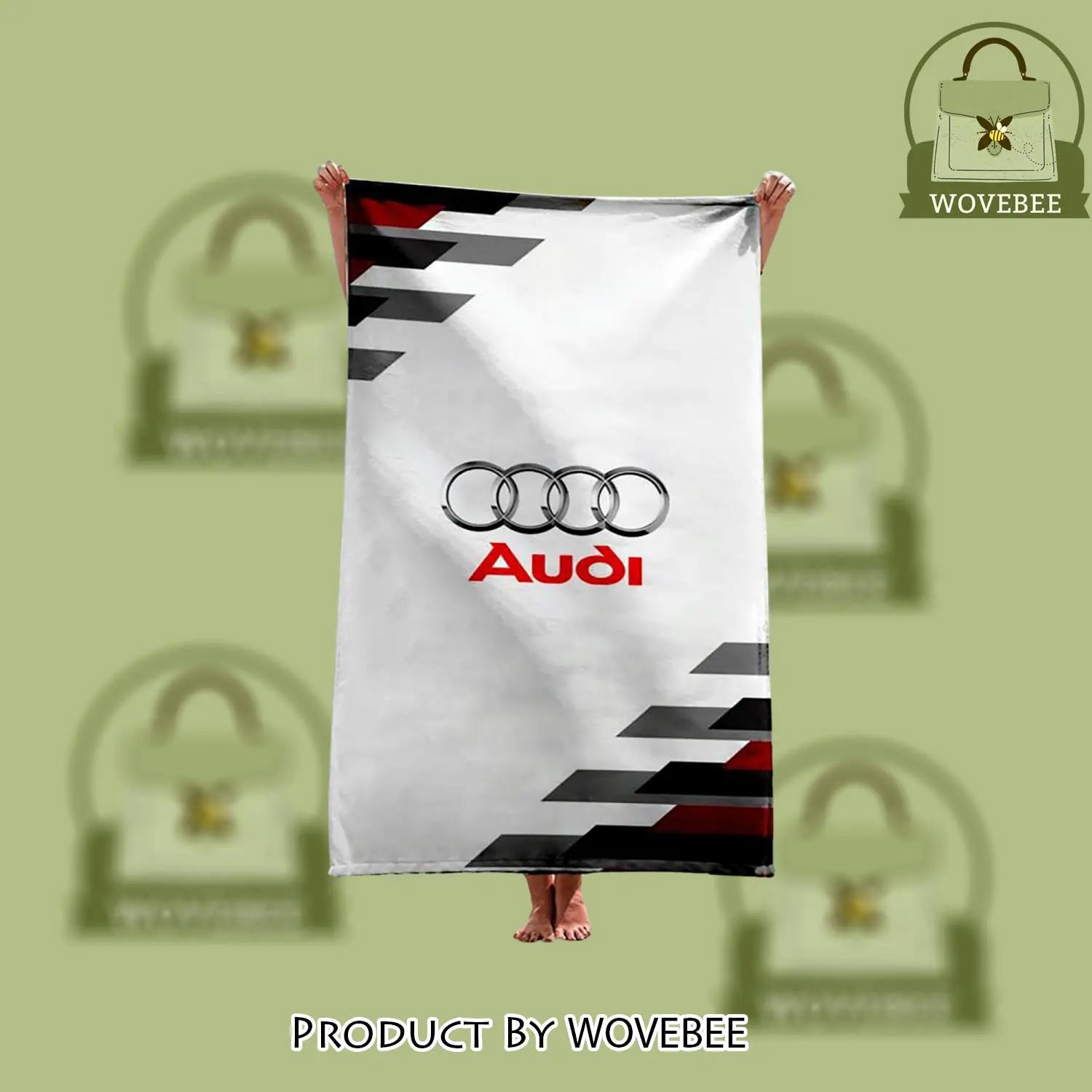 Audi soft cotton bath large beach towel for women 1mi - wvb-bt-584490