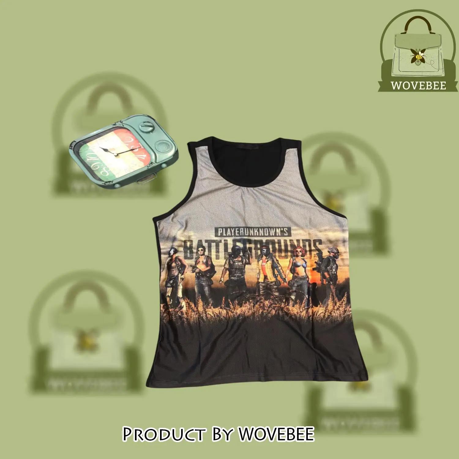 Battle grounds luxury tank top for men wvbttfm26210341