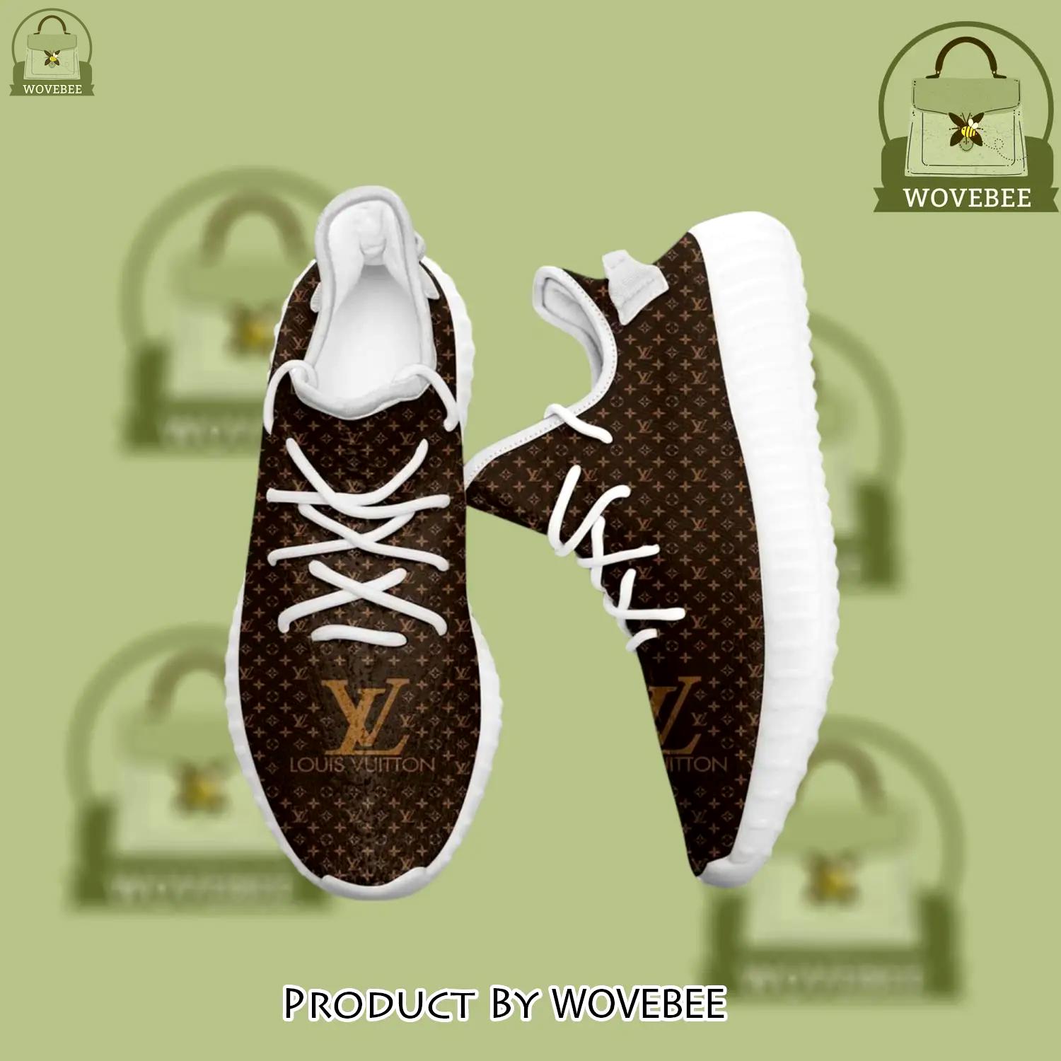Buy louis vuitton white brown yeezy boost shoes sport sneakers best lv for men women 61 yzes - wvb-ys-336690