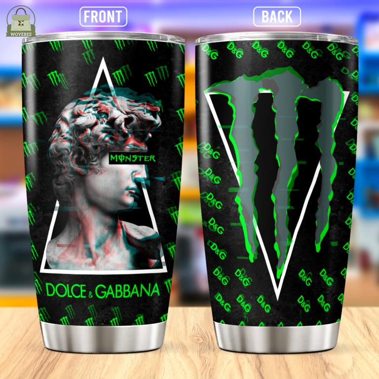 Dolce & gabbana monster stainless steel tumbler 20oz/30oz