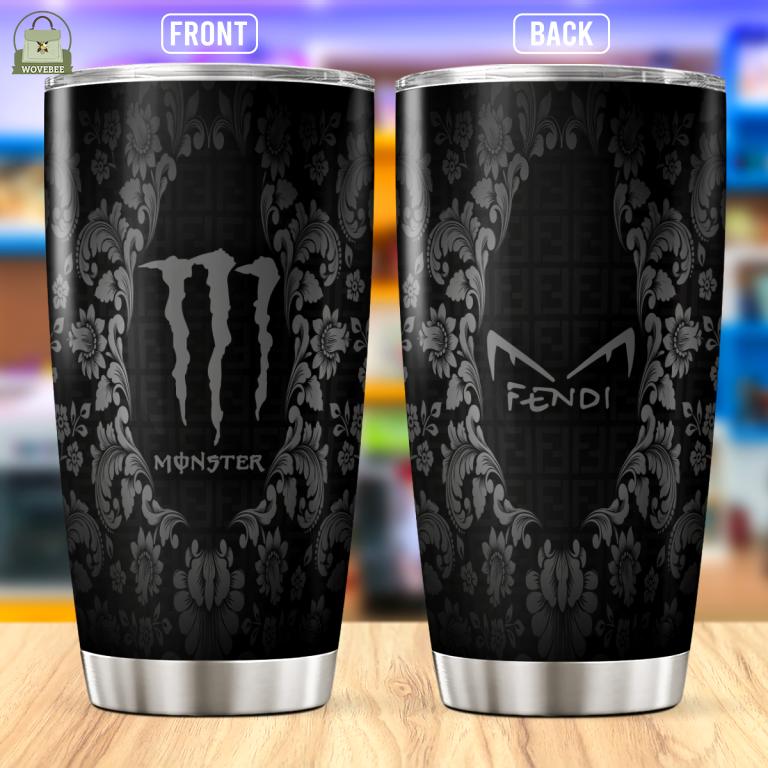 Fendi monster stainless steel tumbler 20oz/30oz
