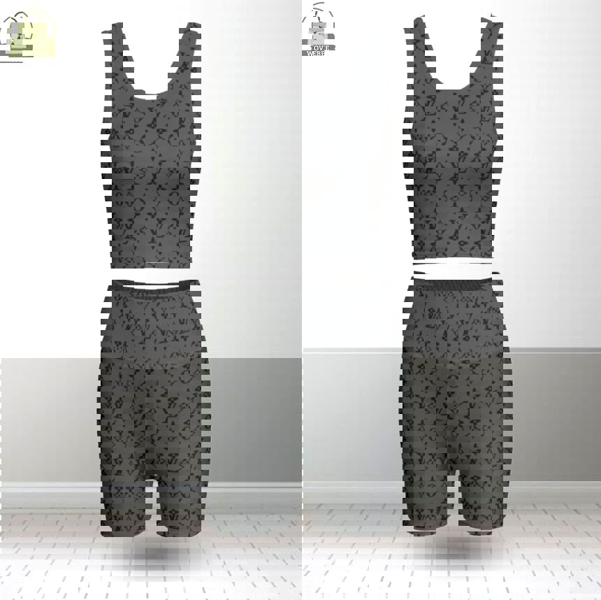 Louis vuitton summer women sport bra yoga set running outfit sby1007