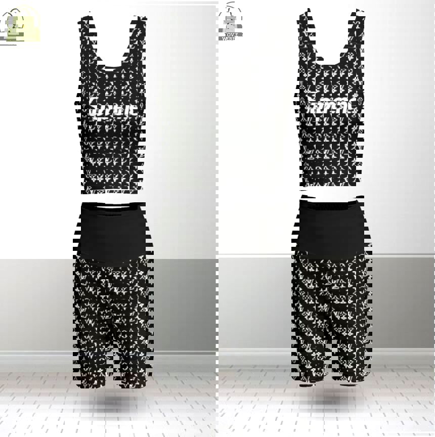 Louis vuitton summer women sport bra yoga set running outfit sby1009