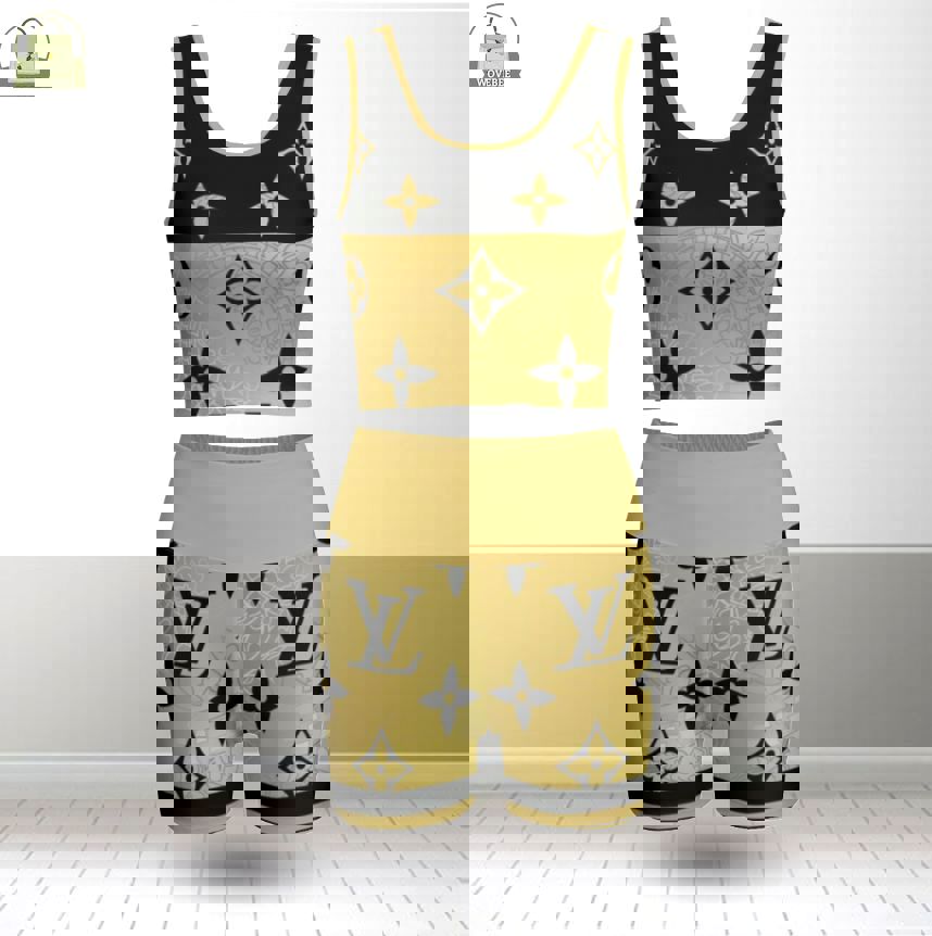 Louis vuitton summer women sport bra yoga set running outfit sby1010