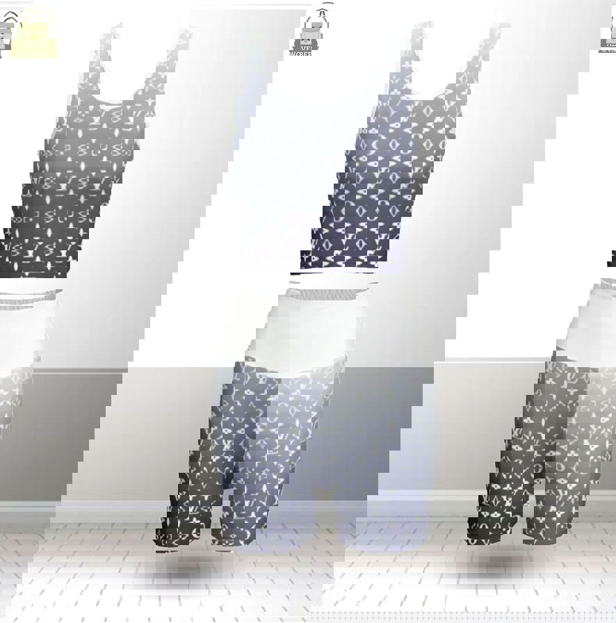 Louis vuitton summer women sport bra yoga set running outfit sby1012