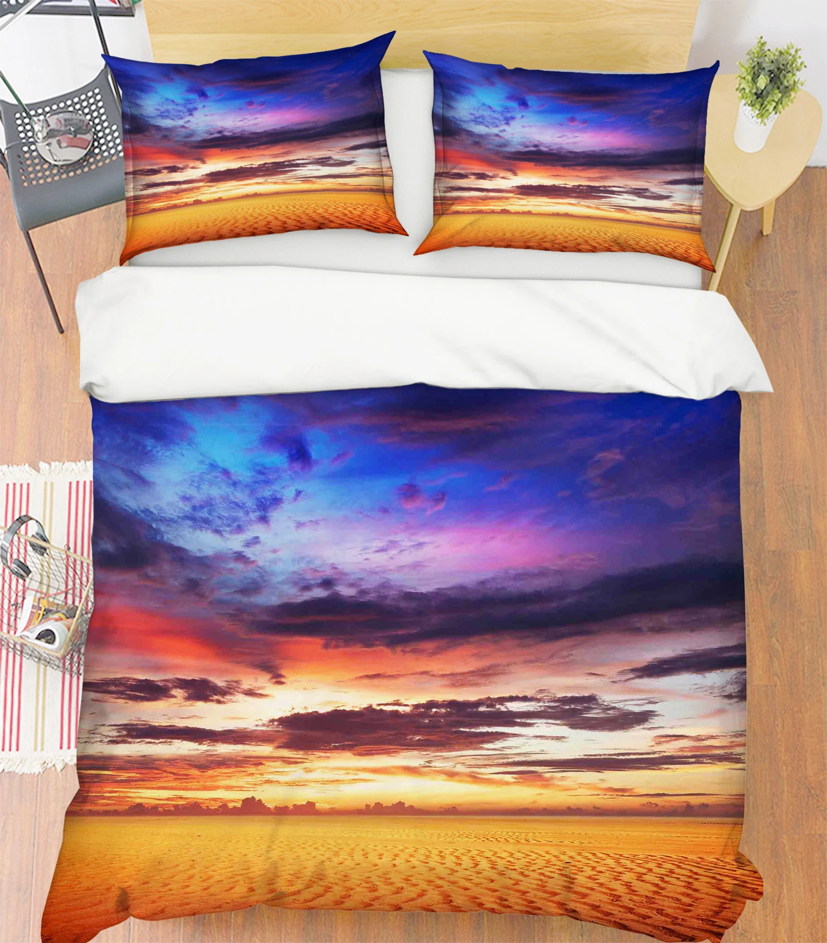 3d sunset by the sea  mmm144 duvet cover bedding set quilt cover quilt duvet cover
