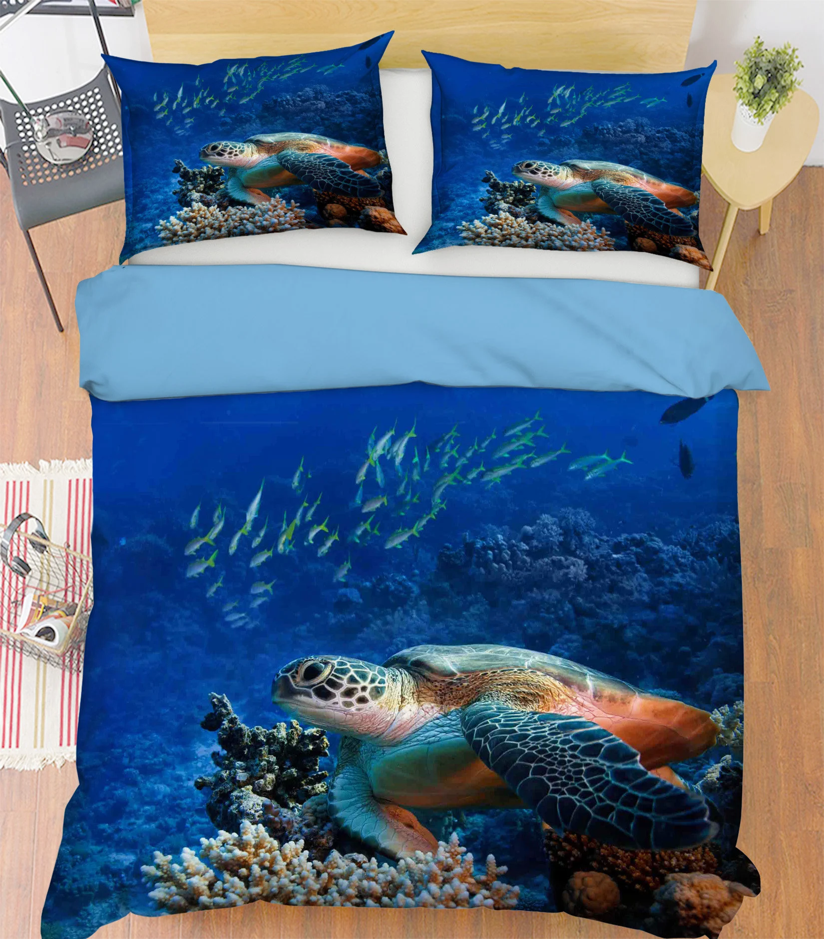 3d blue sea mmm134 duvet cover bedding set quilt cover quilt duvet cover