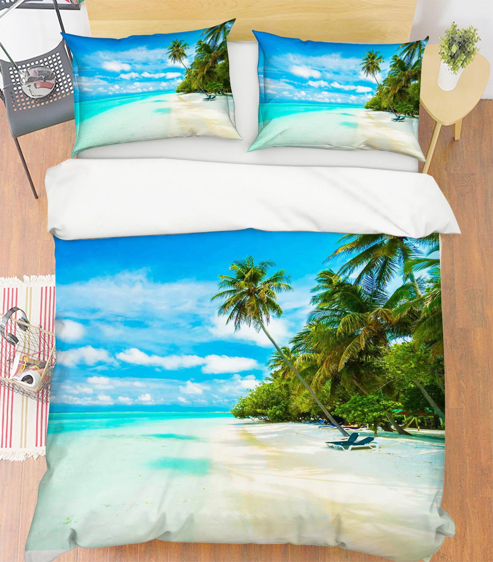 3d sun and sand  mmm113 duvet cover bedding set quilt cover quilt duvet cover