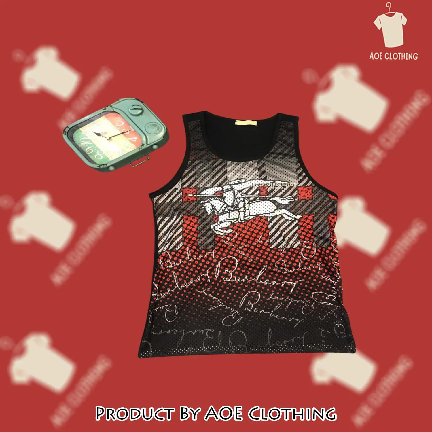 Burberry luxury tank top for men aoettfm26210342