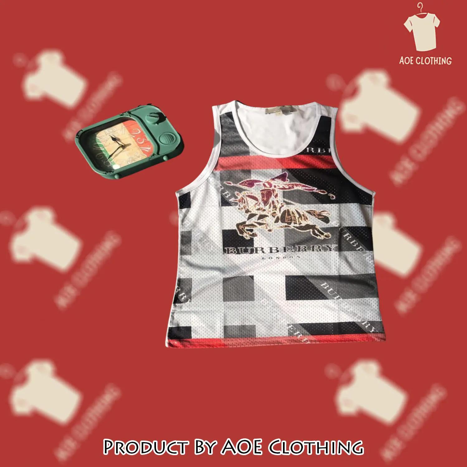 Burberry luxury tank top for men aoettfm26220305