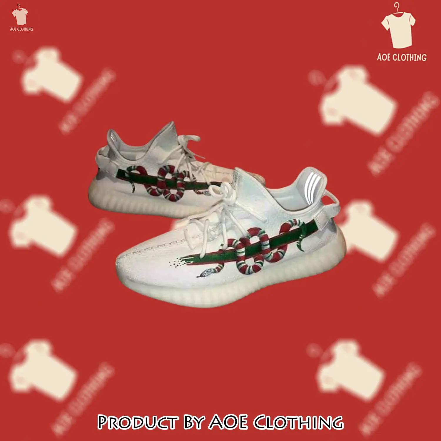 Buy gucci snake yeezy boost shoes sport sneakers best gifts for men women 141 yzes - aoe-ys-530008