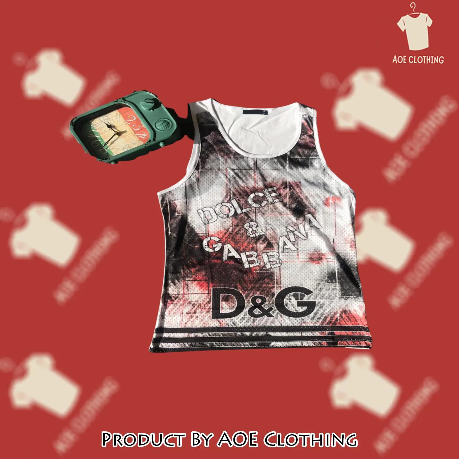 Dolce & gabbana luxury tank top for men aoettfm26210344