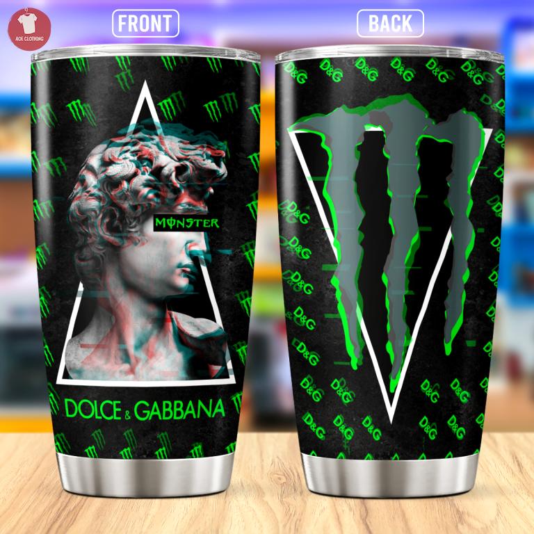 Dolce & gabbana monster stainless steel tumbler 20oz/30oz