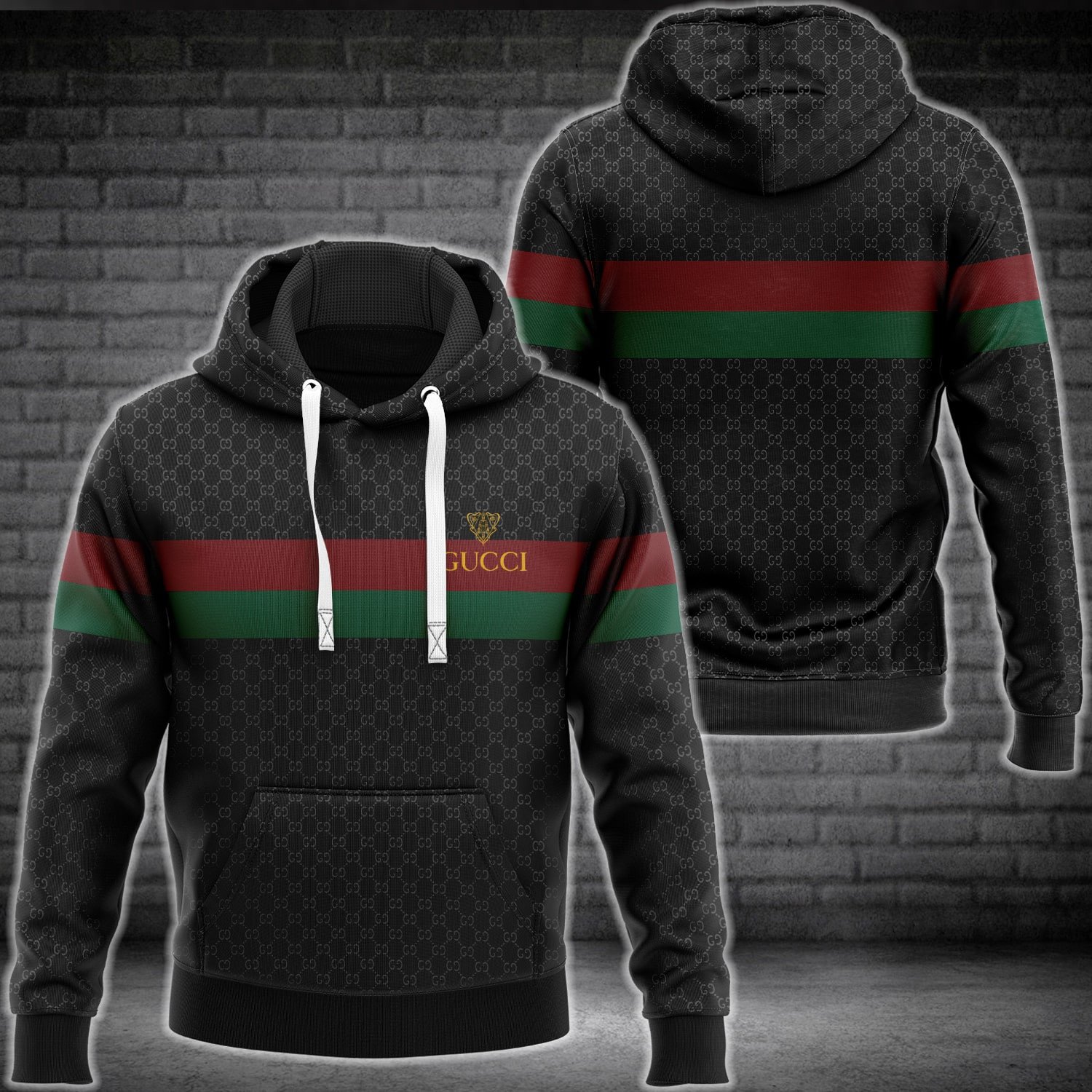 Gucci black hoodie sweatpants pants luxury brand clothing clothes type 33 hoodie outfit ideals for men and women