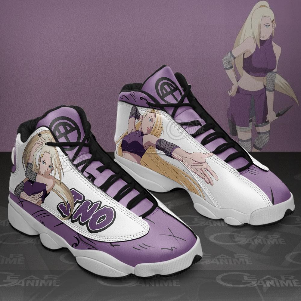 Ino yamanaka jordan 13 sneakers custom anime shoes