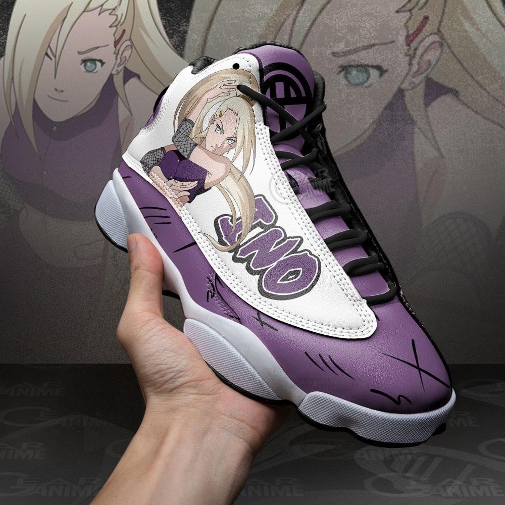 Ino yamanaka jordan 13 sneakers custom anime shoes