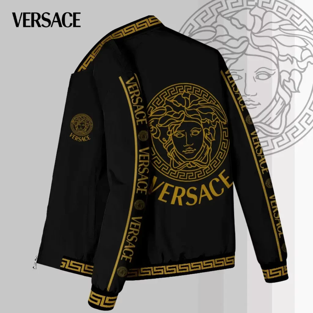 Versace Luxury Brand Bomber Jacket For Men - FTBJ1009