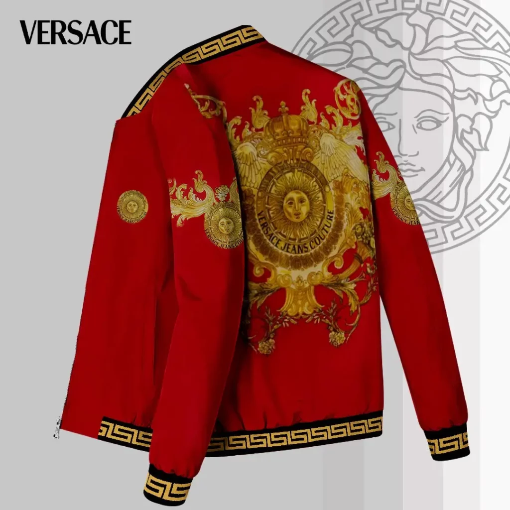 Versace Luxury Brand Bomber Jacket For Men - FTBJ1011