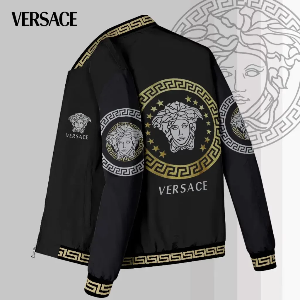 Versace Luxury Brand Bomber Jacket For Men - FTBJ1013