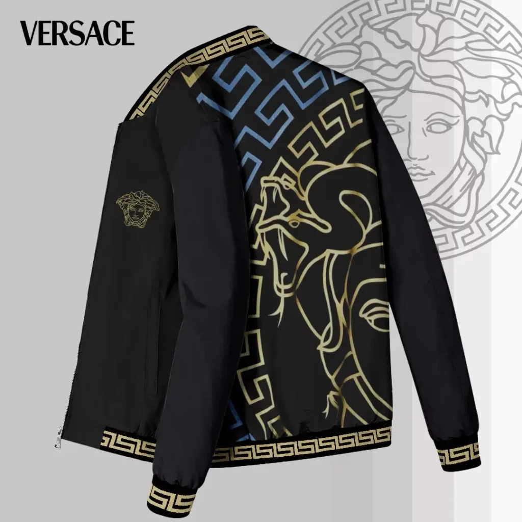 Versace Luxury Brand Bomber Jacket For Men - FTBJ1015