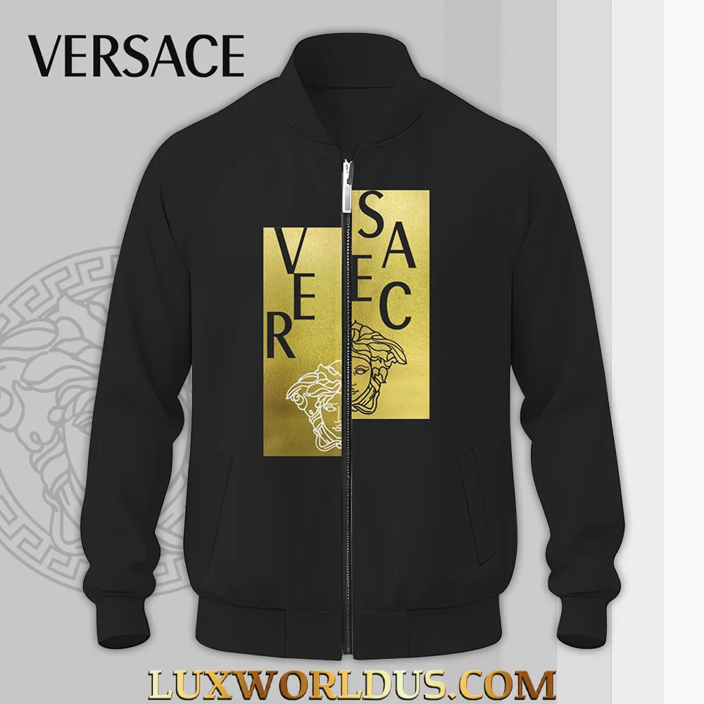 Versace Luxury Brand Bomber Jacket For Men - FTBJ1019