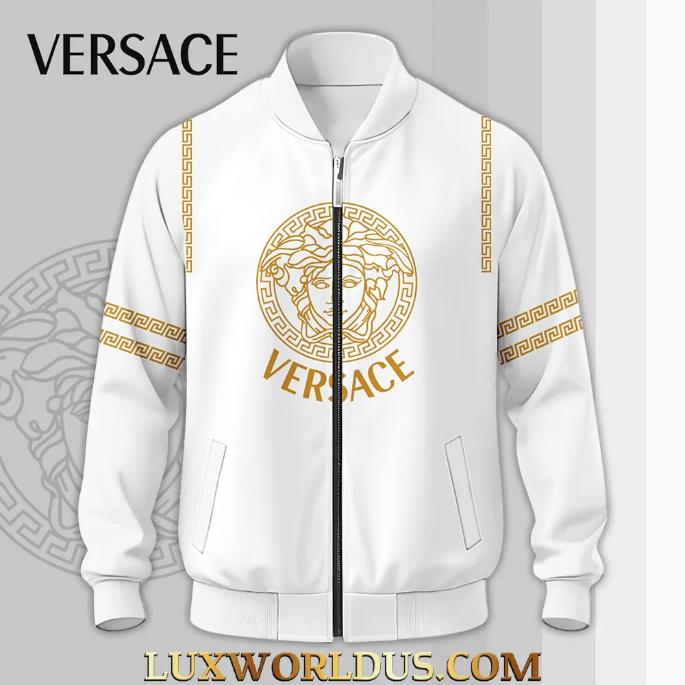 Versace Luxury Brand Bomber Jacket For Men - FTBJ1021