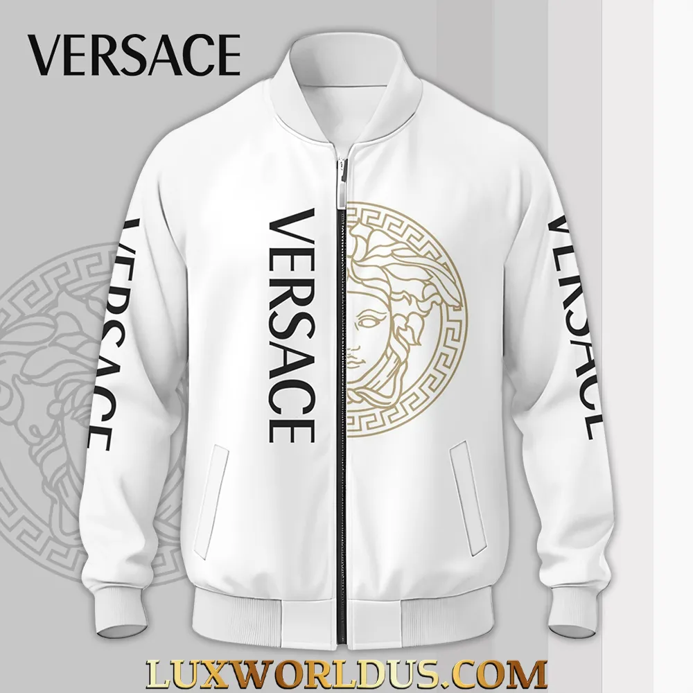 Versace Luxury Brand Bomber Jacket For Men - FTBJ1022