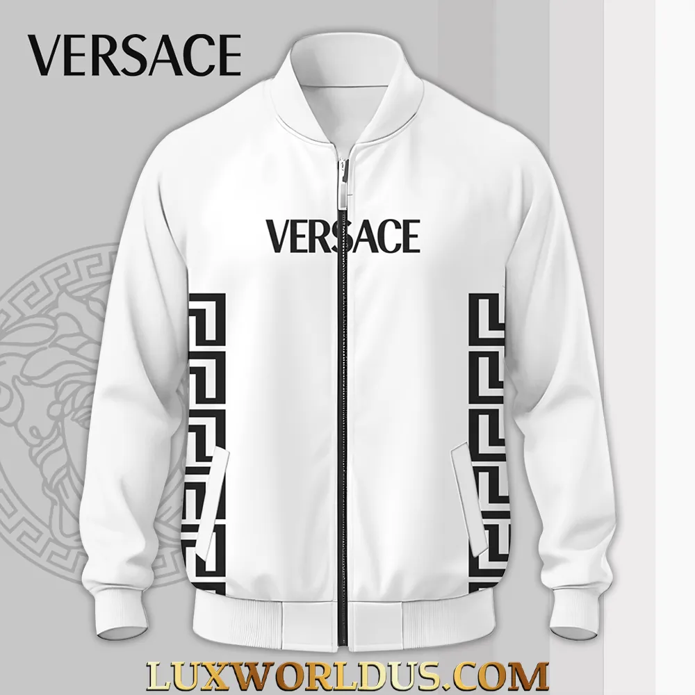 Versace Luxury Brand Bomber Jacket For Men - FTBJ1023