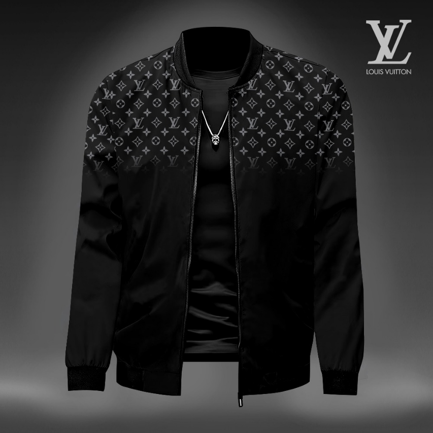 Lv luxury brand varsity zipper jacket vst1349 ft412602