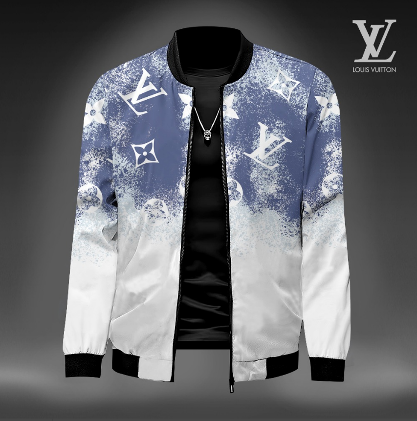 Lv luxury brand varsity zipper jacket vst1349 ft412603