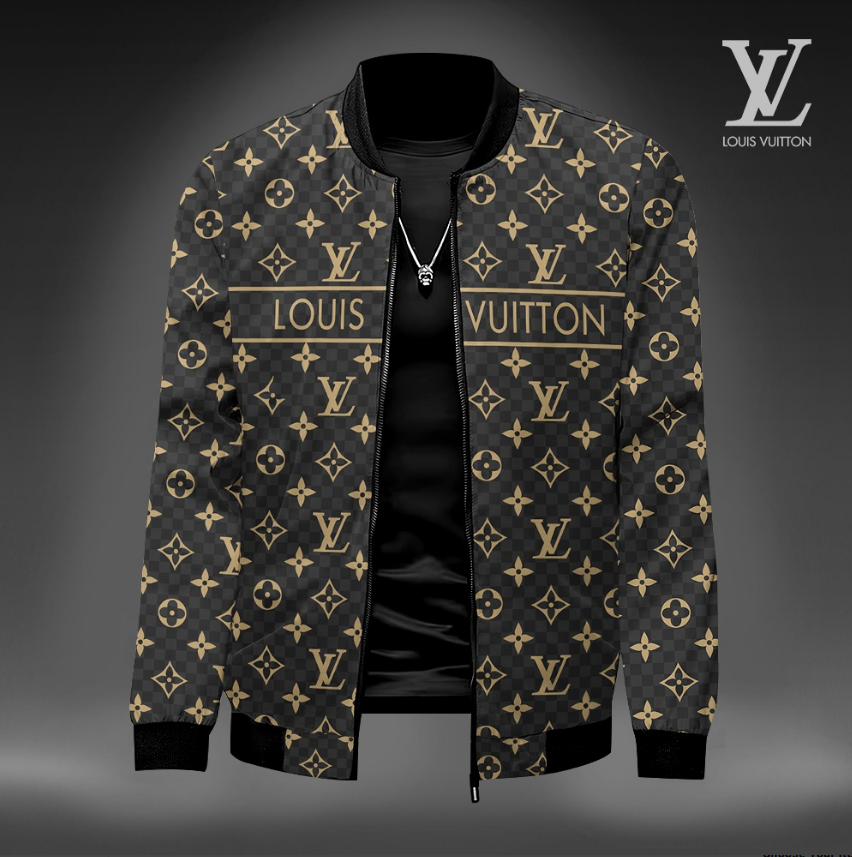 Lv luxury brand varsity zipper jacket vst1349 ft412604