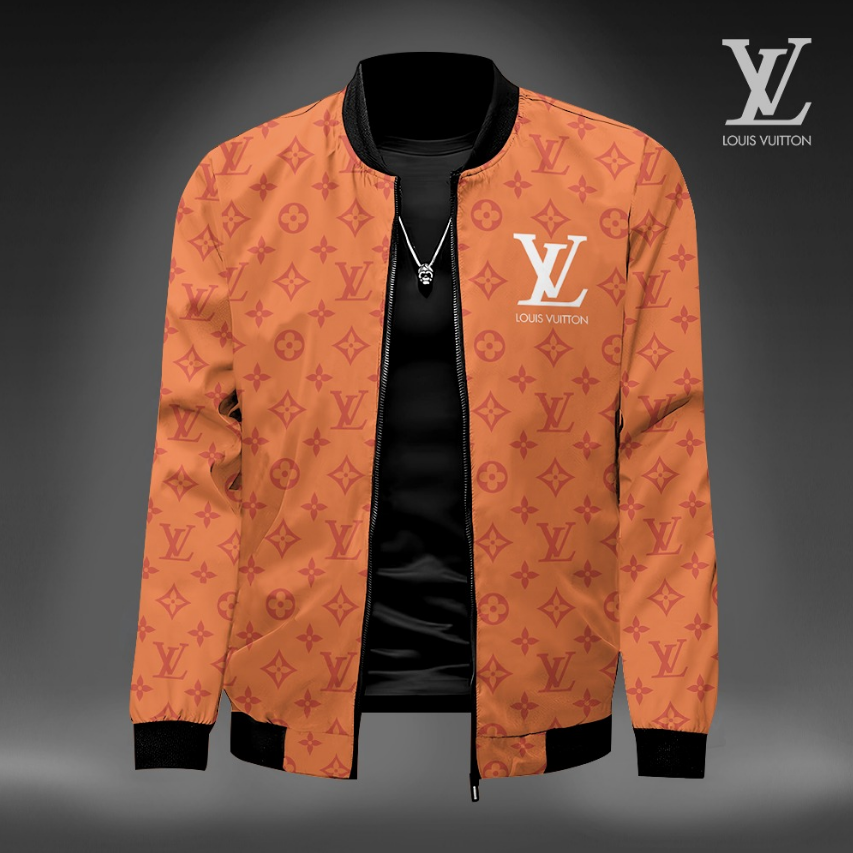 Lv luxury brand varsity zipper jacket vst1349 ft412606