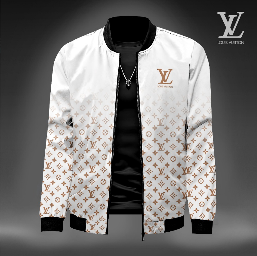 Lv luxury brand varsity zipper jacket vst1349 ft412607