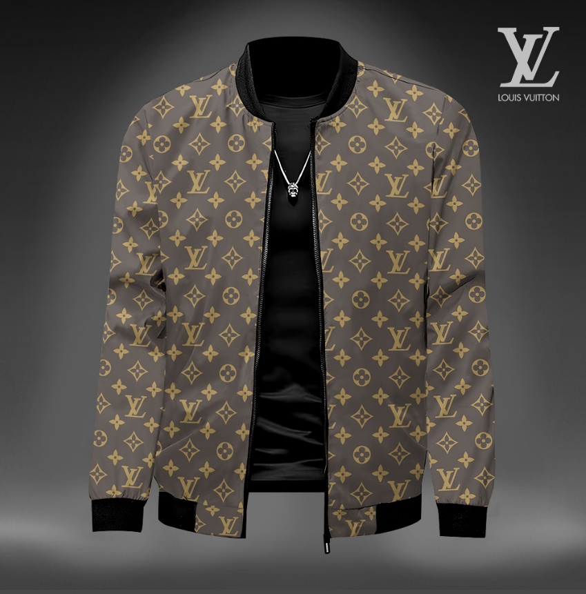 Lv luxury brand varsity zipper jacket vst1349 ft412608
