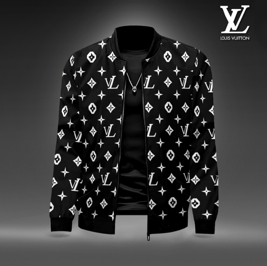 Lv luxury brand varsity zipper jacket vst1349 ft412609