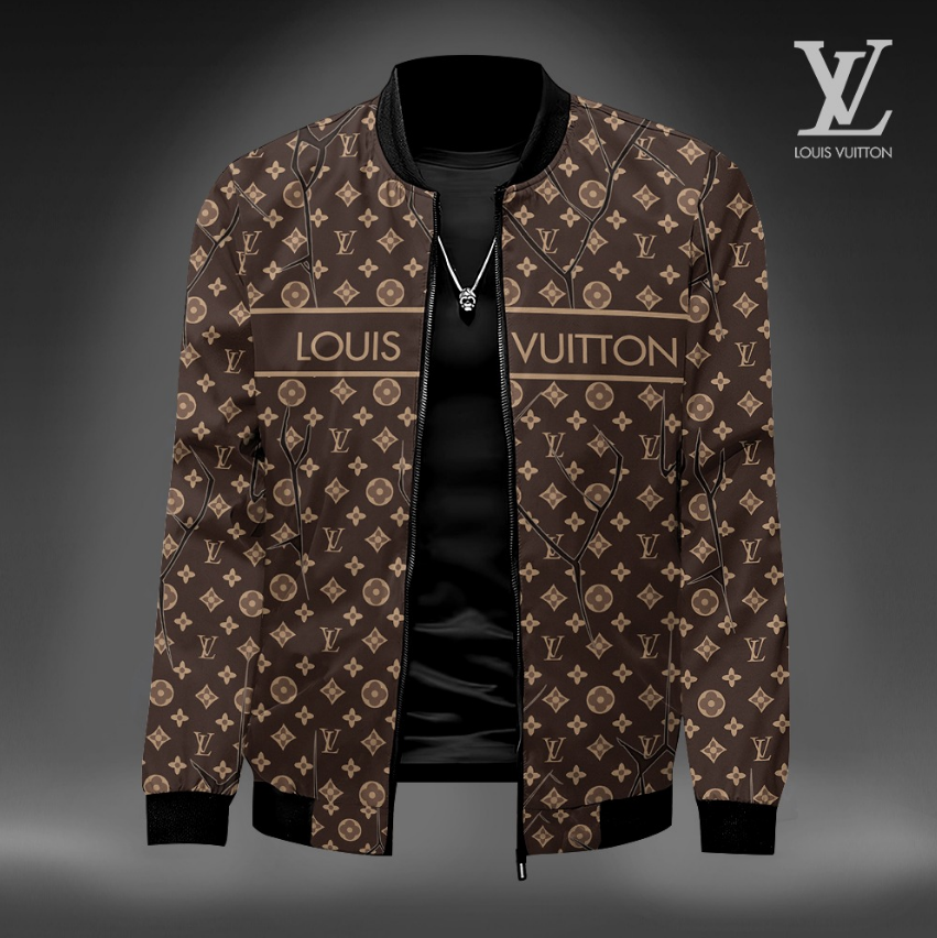 Lv luxury brand varsity zipper jacket vst1349 ft412612