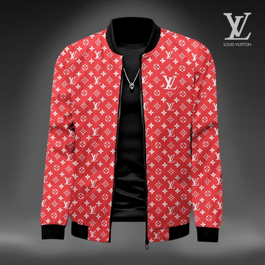 Lv luxury brand varsity zipper jacket vst1349 ft412615