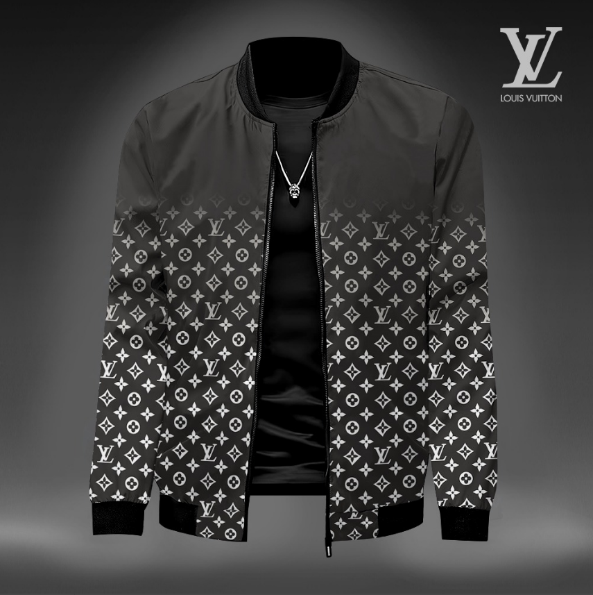 Lv luxury brand varsity zipper jacket vst1349 ft412616