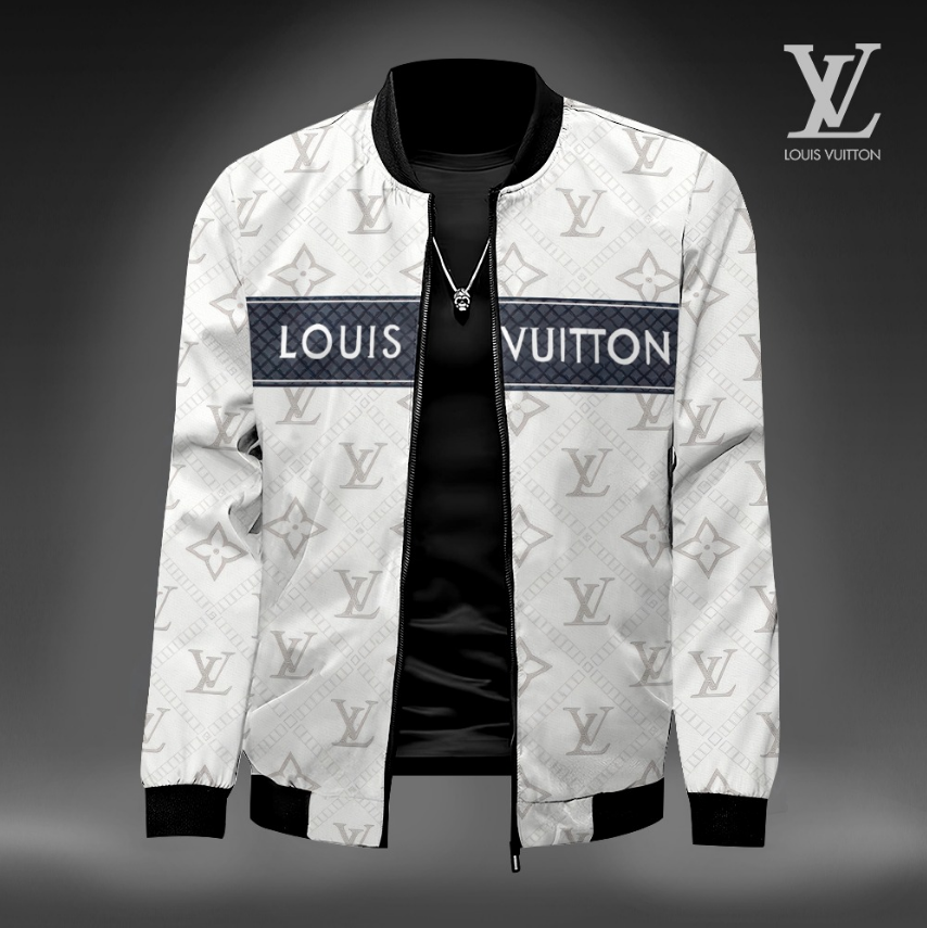 Lv luxury brand varsity zipper jacket vst1349 ft412617