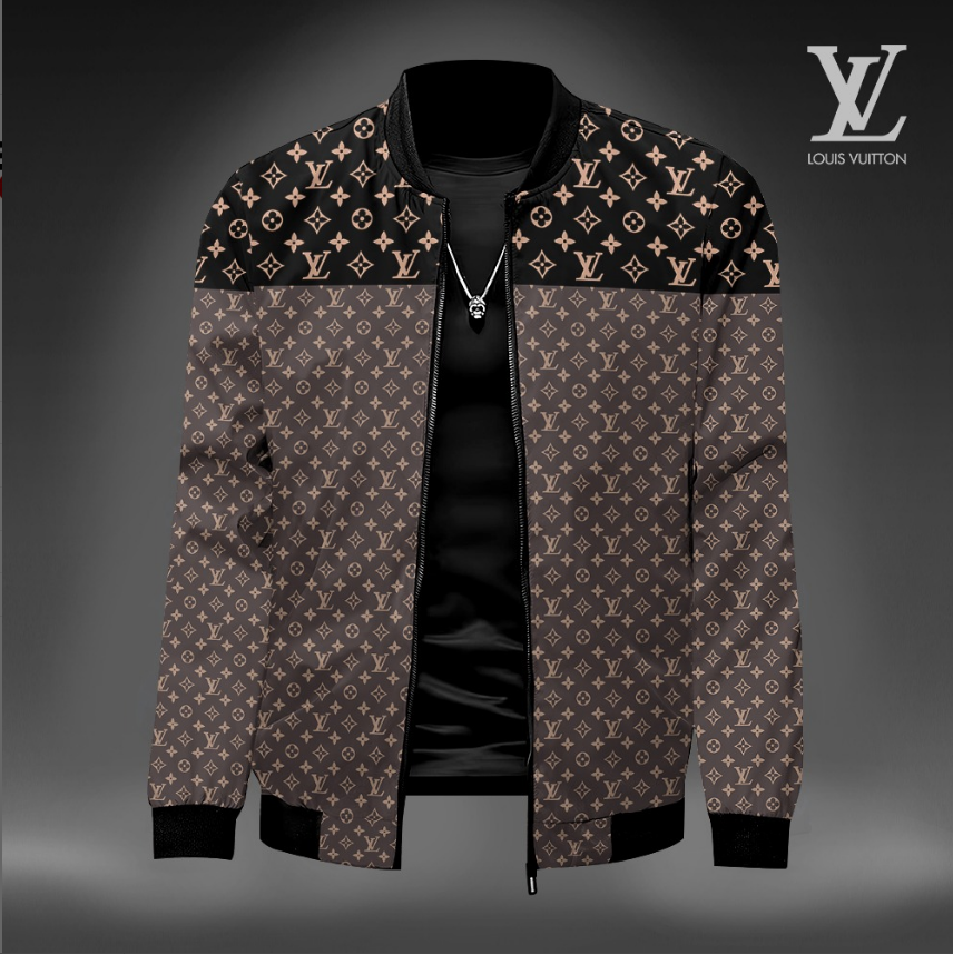 Lv luxury brand varsity zipper jacket vst1349 ft412625