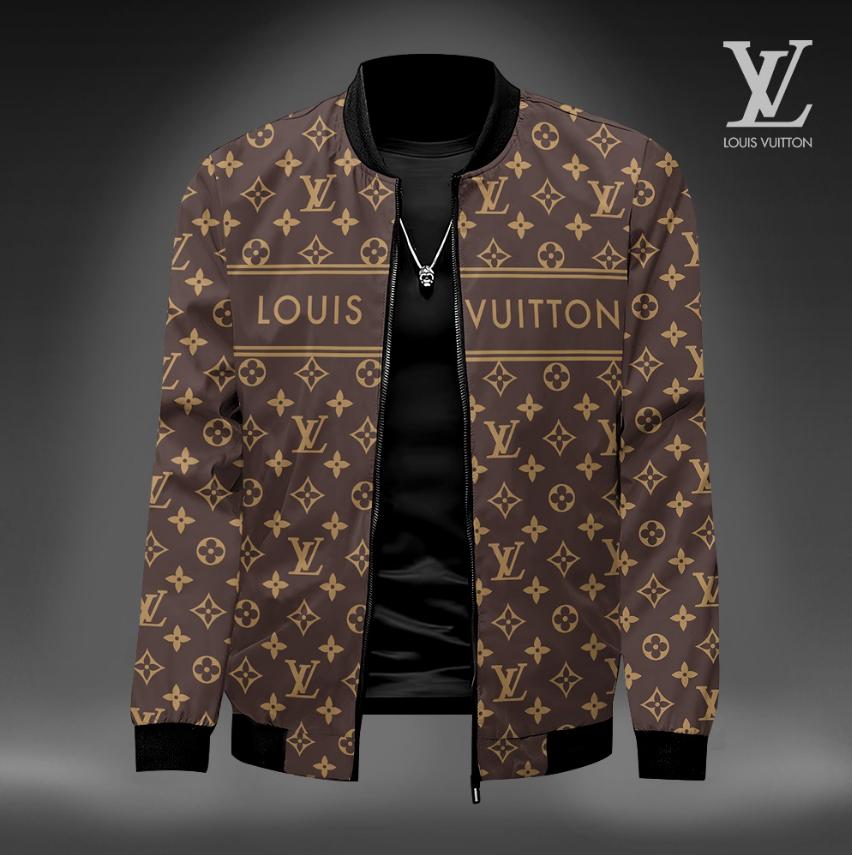 Lv luxury brand varsity zipper jacket vst1349 ft412626