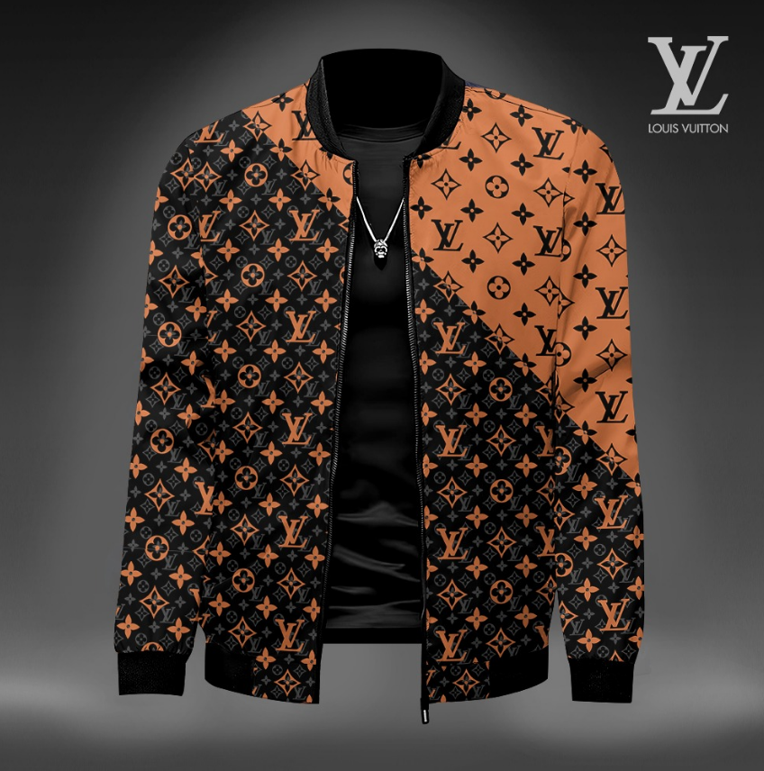 Lv luxury brand varsity zipper jacket vst1349 ft412627