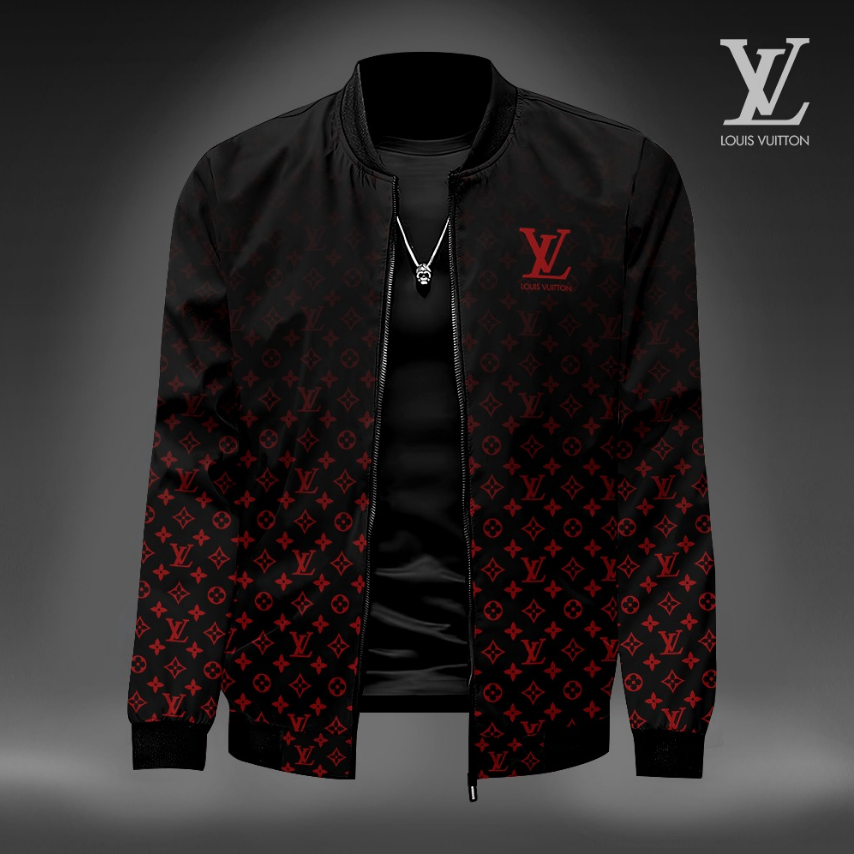 Lv luxury brand varsity zipper jacket vst1349 ft412628