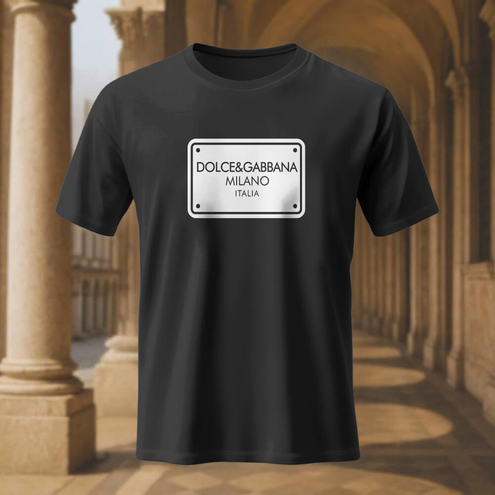 dolce & gabbana unisex tshirt cotton tee D62333